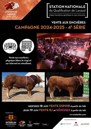 Catalogue des ventes 4e série - campagne 2024/2025