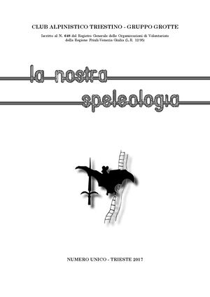 La Nostra Speleologia 2017