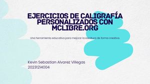 Ejercicios De Caligrafía Personalizados Con Mclibre Org (1)