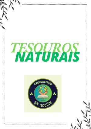 Tesouros Naturais