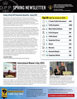 OPP Spring Newsletter 2025