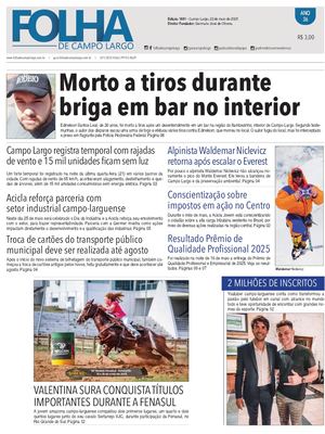 Folha de Campo Largo - Edição 1881