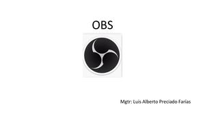 Manual Obs Studio