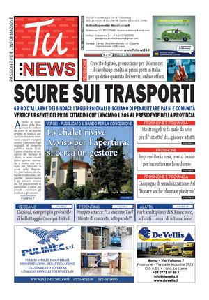 Tu News n. 382 del 23/05/2025