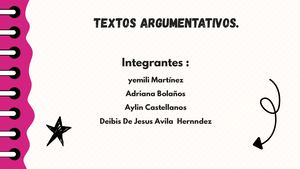 Libro De Textos Argumentativos Unidad 3