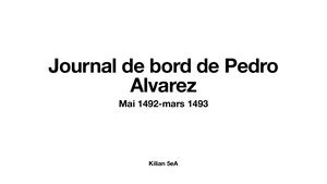 Journaux De Bord 5e 2025 Groupe 1