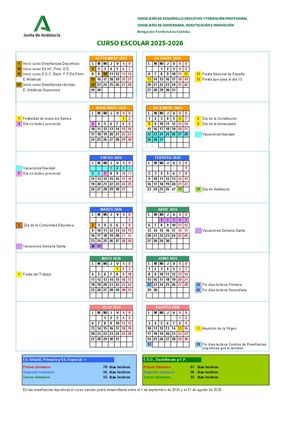 Calendario Córdoba 2025 2026