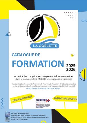 Catalogue De Formation Goélette 2025-2026