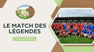 Plaquette Match des Légendes - 2025