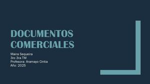 Documentos Comerciales