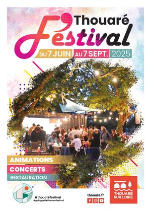 Programme Thouaré F'estival 2025