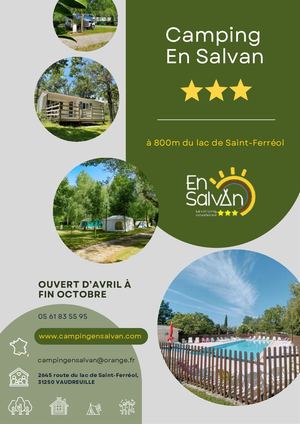 Plaquette Camping En Salvan