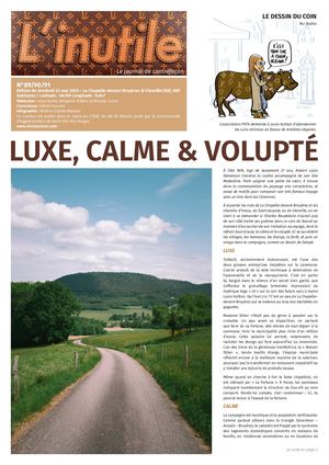 L'Inutile n°89/90/91  La Chapelle-devant-Bruyères et Vienville