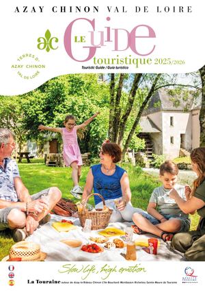 Guide Touristique Azay Chinon Val de Loire 2025