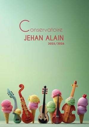 Plaquette du conservatoire 2024-2025