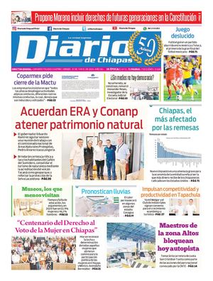 Portada, Viernes 23 De Mayo De 2025