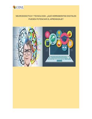 Neurodidáctica Y Tecnología