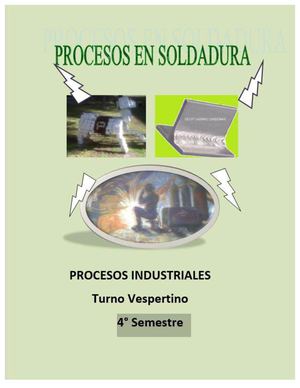 Procesos En Soldadura, Instituto Politécnico Nacional (1)