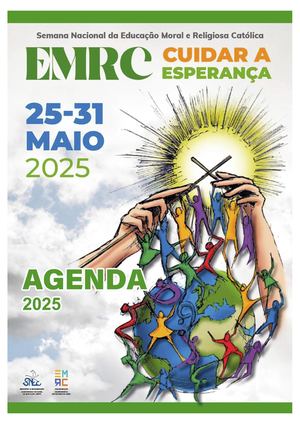 Agenda Atividades Escola Dioceses Nacional Semana Nacional Emrc 2025