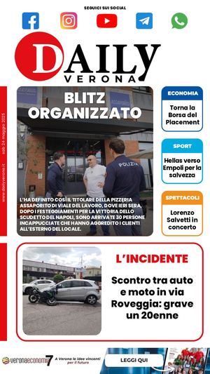 Daily Verona 24 Maggio 2025