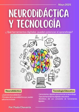 Revista Digital Neurodidáctica Y Tecnología