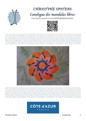 Catalogue Mandala libre Christine Spiteri V1