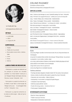 CV Equipe COLLECTIF LOOKING FOR ROSE