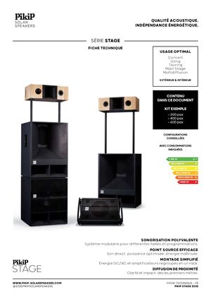 Fiche Technique Serie PikiP stage 2025