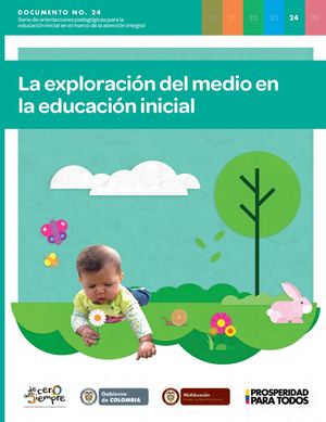 Doc 24 La Exploración Del Medio En La Educación Inicial