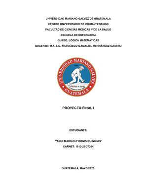 Proyecto Final I