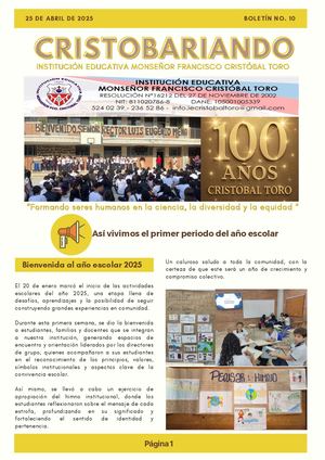 Boletín N° 10