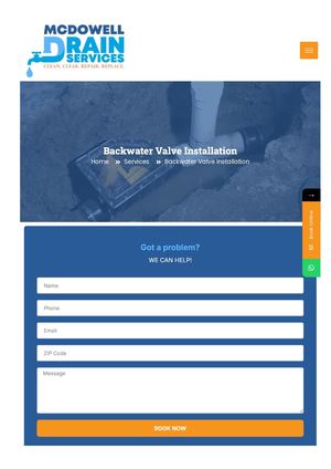 Backwater Valve Drainage Services And Sewer Backwater Valve Installation Niagara