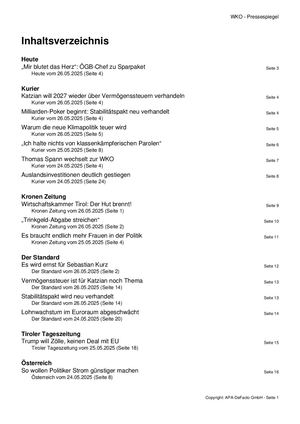 Pressespiegel20250526