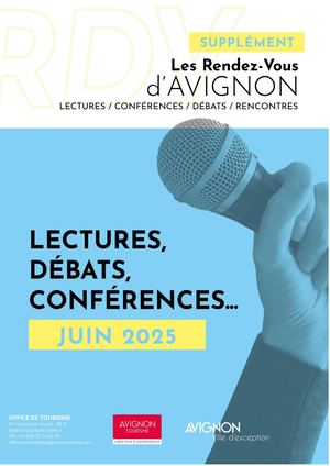 Conférences Avignon Juin 2025