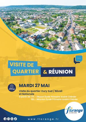 Flyer Quartier Oury Sud : Réveil : Nationale