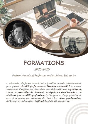 Catalogue Formations Soft Skills Luméa Formations