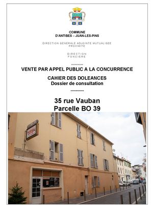 Cahier des Charges Don Camillo