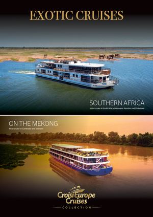 EXOTIC CRUISES SOUTHERN AFRICA Safari-cruise in South-Africa, Botswana, Namibia and Zimbabwe ON THE MEKONG River cruise in Cambodia and Vietnam