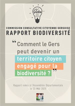 Commission Consultative Citoyenne - Rapport Biodiversité - 2025