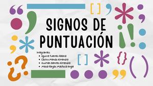 Manual de puntuación