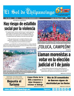 El Sol De Chilpancingo 26 Mayo 2025 Compressed
