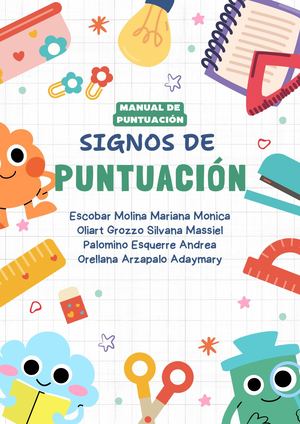 Manual de puntuación