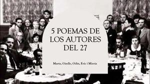 Poemas De Los Autores Generacion Del 27