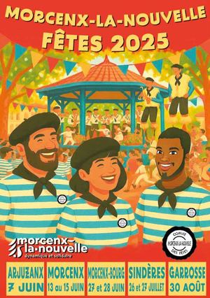 Programme des Fêtes 2025 de Morcenx-la-Nouvelle