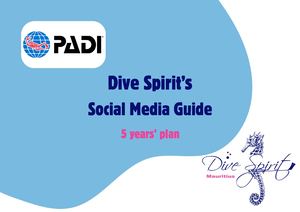 Dive Spirit Social Medias Guide