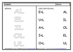 Metodo Lectoescritura Pictogramas Letra INVERSA L