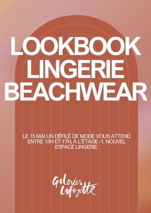 Lingerie Lookbook Galeries Lafayette