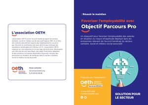 Objectif Parcours Pro Flyer