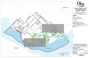 Plans îlots chaleur fraîcheur urbains