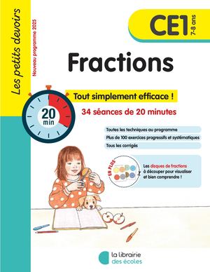 Les petits devoirs – Fractions CE1